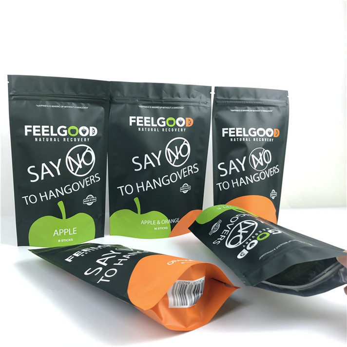 कस्टम लोगो मुद्रित स्टैंड अप ज़िपर बैग गंध प्रूफ जलरोधक प्लास्टिक पैकेजिंग बैग