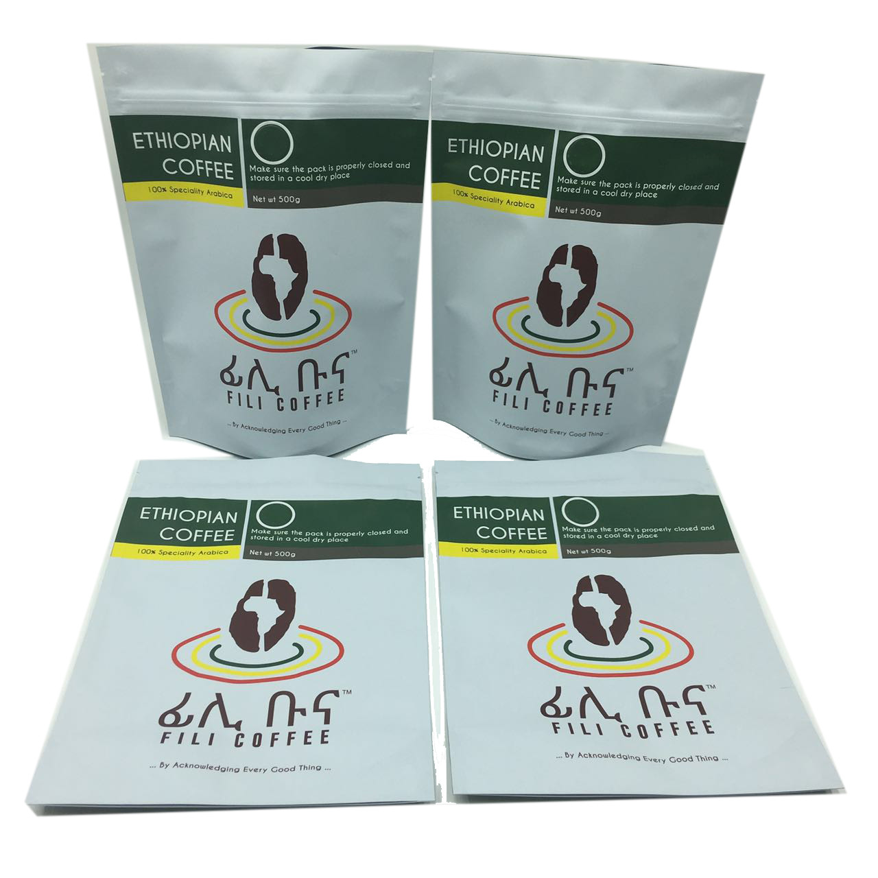 मैट फिनिश फ़ॉइल लाइनेड स्टैंड अप जिपर पैकेजिंग बैग 500 ग्राम कॉफी बैग