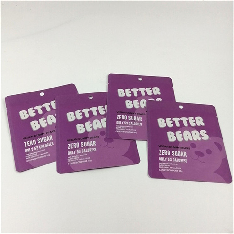 स्वीकार्य 10 रंग तक उपलब्ध उच्च गुणवत्ता पुनः बंद करने योग्य मायलर सैकेट पैकेजिंग बैग