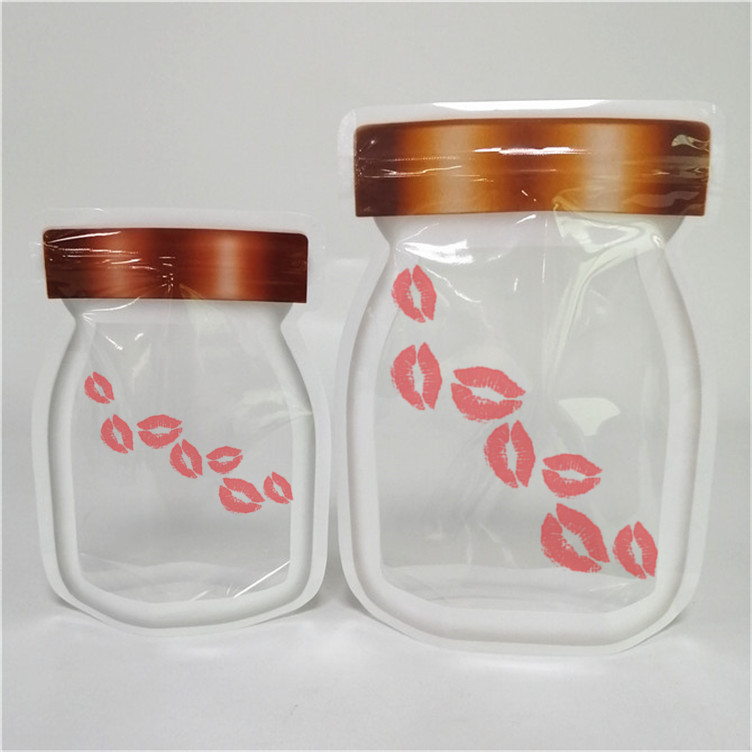 नई डिजाइन बेस्ट सेलिंग कस्टम मोटाई कस्टम लोगो मुद्रित खड़े हो जाओ ज़िपर बैग प्लास्टिक खाद्य सील पैकेजिंग