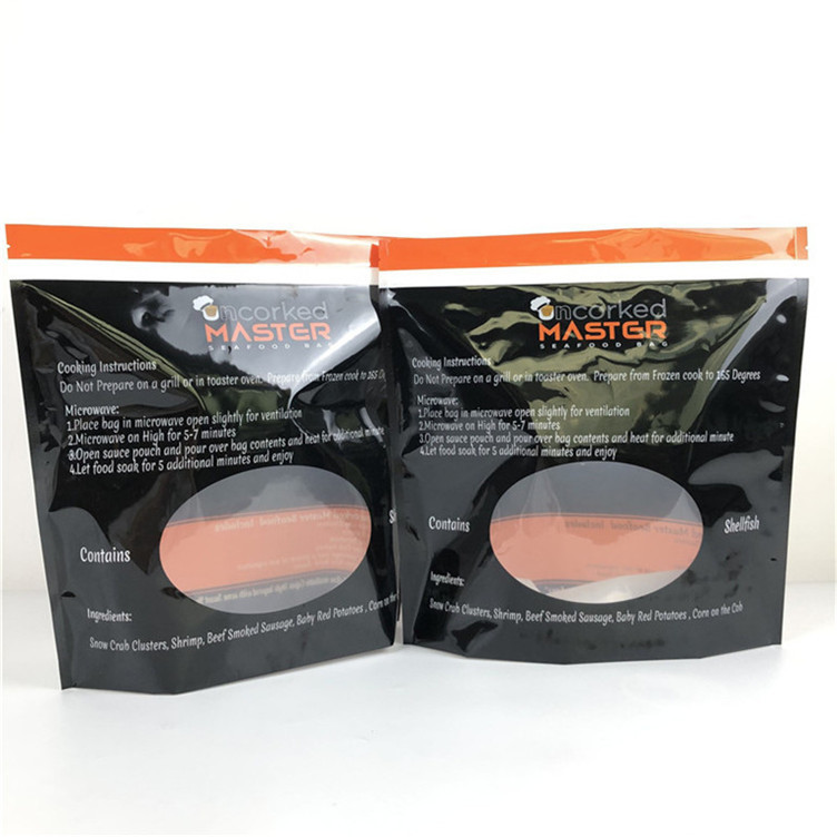 फैशन पैक रंगीन मुद्रण गंध प्रतिरोधी नमी प्रतिरोधी एल्यूमीनियम पीई सामग्री स्नैक पैकेजिंग के लिए