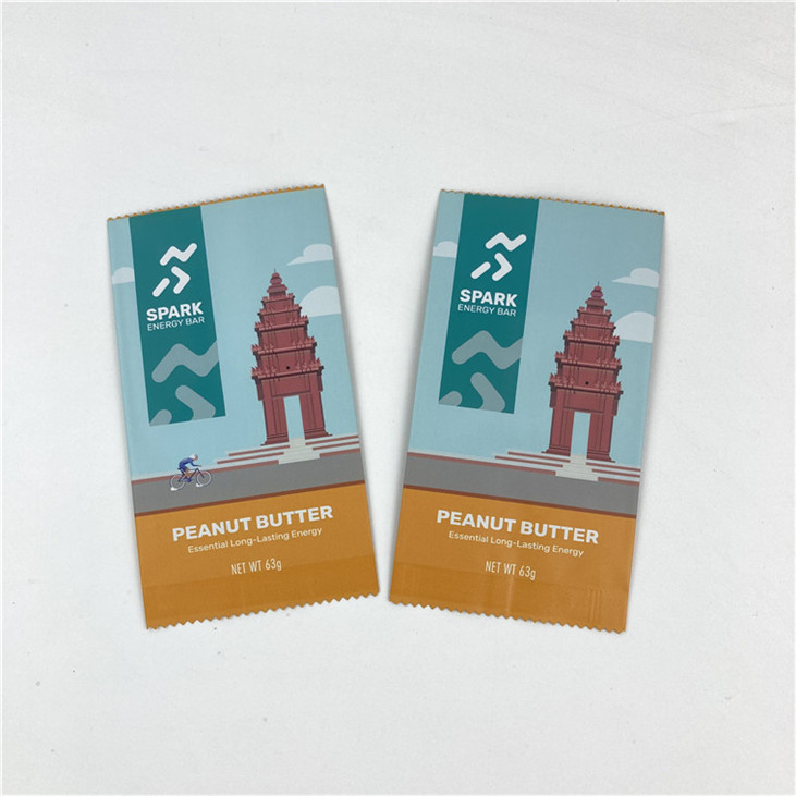 कस्टम डिजाइन आसान आंसू लाइन तीन पक्षों सील Mylar पैकेजिंग बैग स्वीकार 10 रंगों तक उपलब्ध