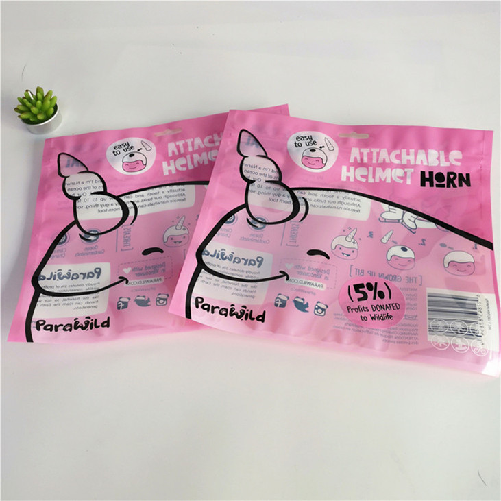 पर्यावरण के अनुकूल लीक प्रूफ थ्री साइड सील माइलर पैकेजिंग बैग विथ ज़िपर