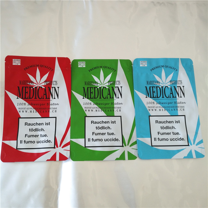 सीबीडी थिक फ्यूज सीड्स हीट सील करने योग्य प्लास्टिक की थैलियां, सीबीडी गमी के लिए एल्युमिनियम फॉयल सेप