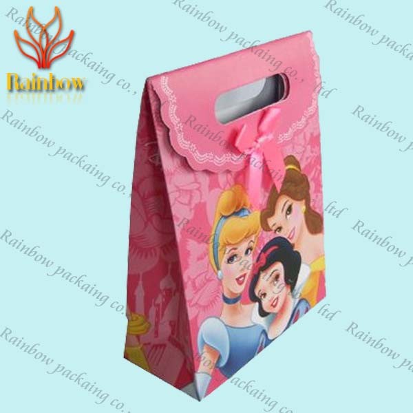 उपहार के लिए उत्कृष्ट डिजाइन कार्डबोर्ड अनुकूलित पेपर बैग