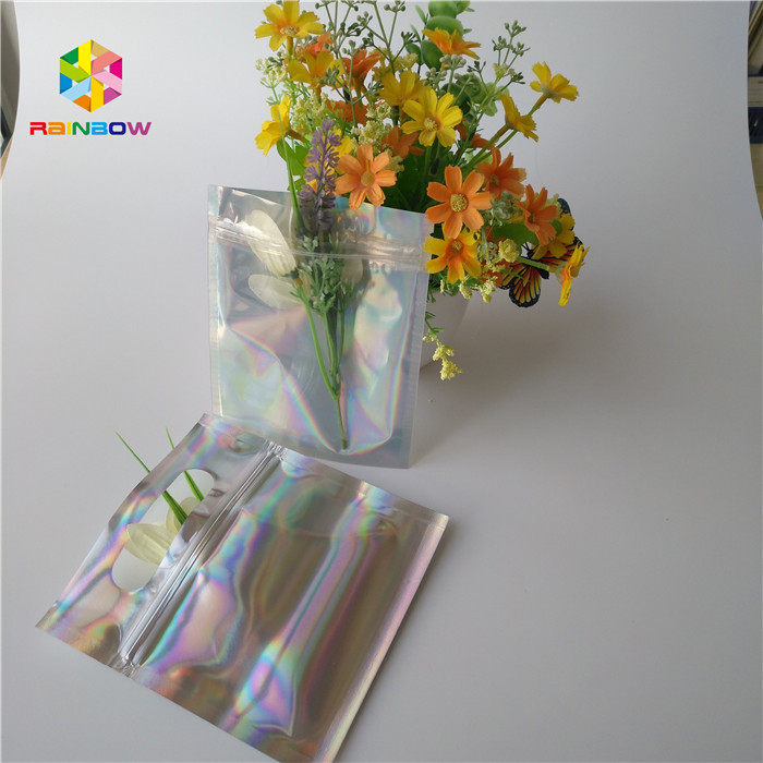 जूस पैकेज के लिए अनुकूलित रंग लेजर स्टैंड अप बैग हीट सील मोइस्चर प्रूफ