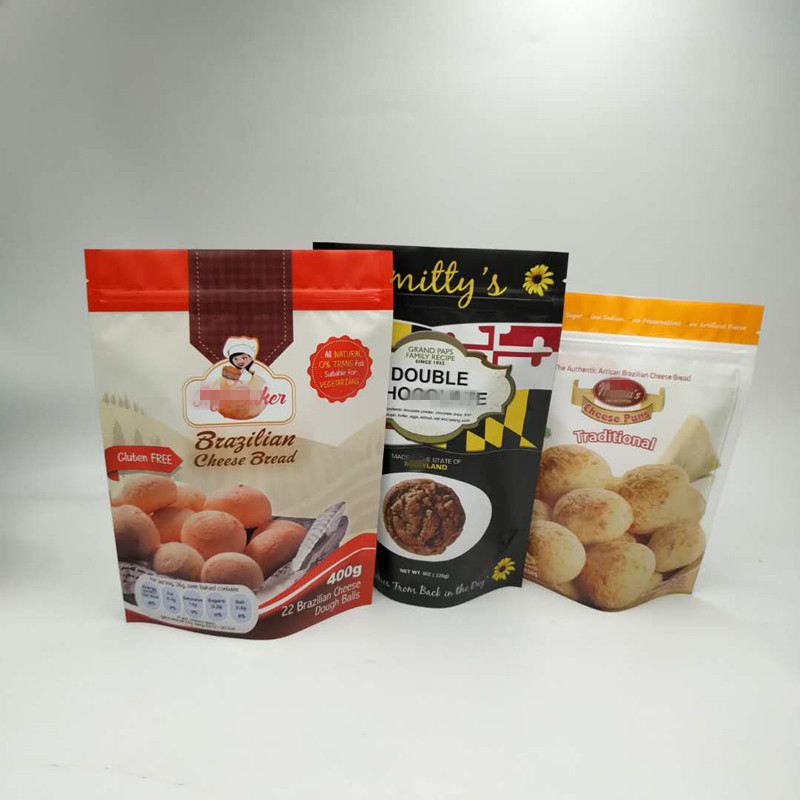 कस्टम लोगो स्नैक बैग पैकेजिंग