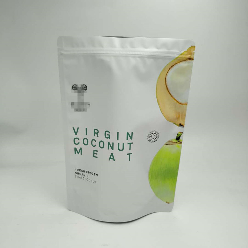 मैट सामग्री प्लास्टिक पाउच पैकेजिंग, पोषण प्रोटीन पाउडर के लिए बैग खड़े हो जाओ