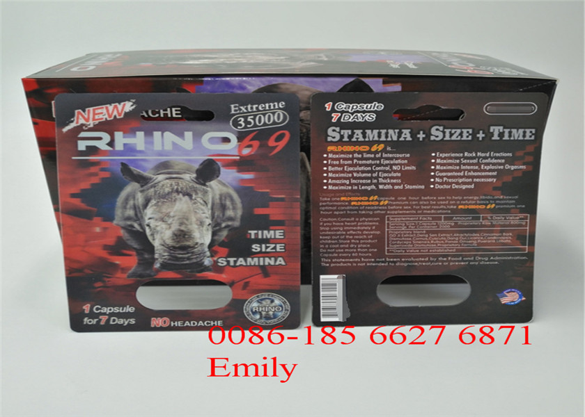 सभी प्रकृति FX9000 पेनिस पावर कैप्सूल के लिए पेपर मटेरियल ब्लिस्टर कार्ड पैकेजिंग