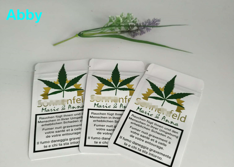 अनुकूलित सामग्री के साथ सोने की मुद्रण योग्य प्लास्टिक बैग CMYK रंग