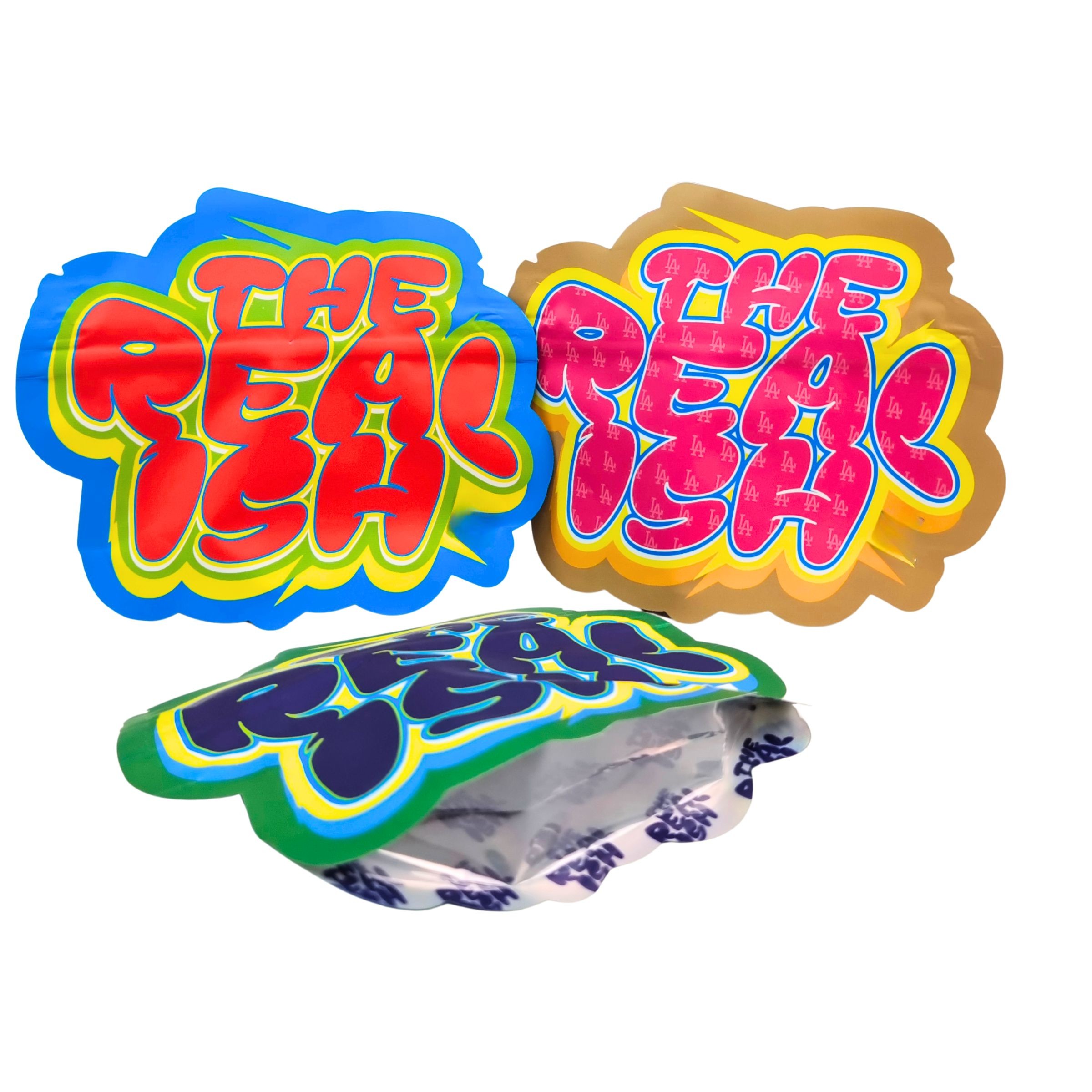 3.5g 7g 14g ज़िपलॉक मायलर बैग कुकीज़ के लिए खाद्य बाल-प्रूफ एल्यूमीनियम पन्नी