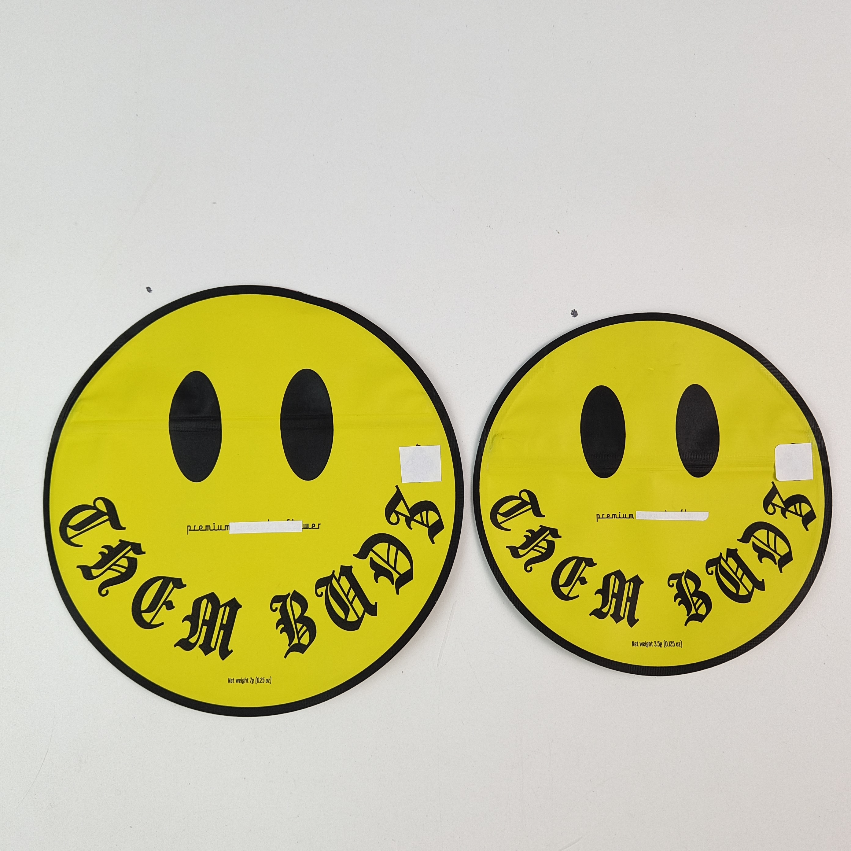 अियमित 3.5g 7g मायलर बैग ज़िपर के साथ अंदर प्रिंटिंग एल्यूमीनियम पन्नी गंध प्रूफ खाद्य प्लास्टिक सैशे