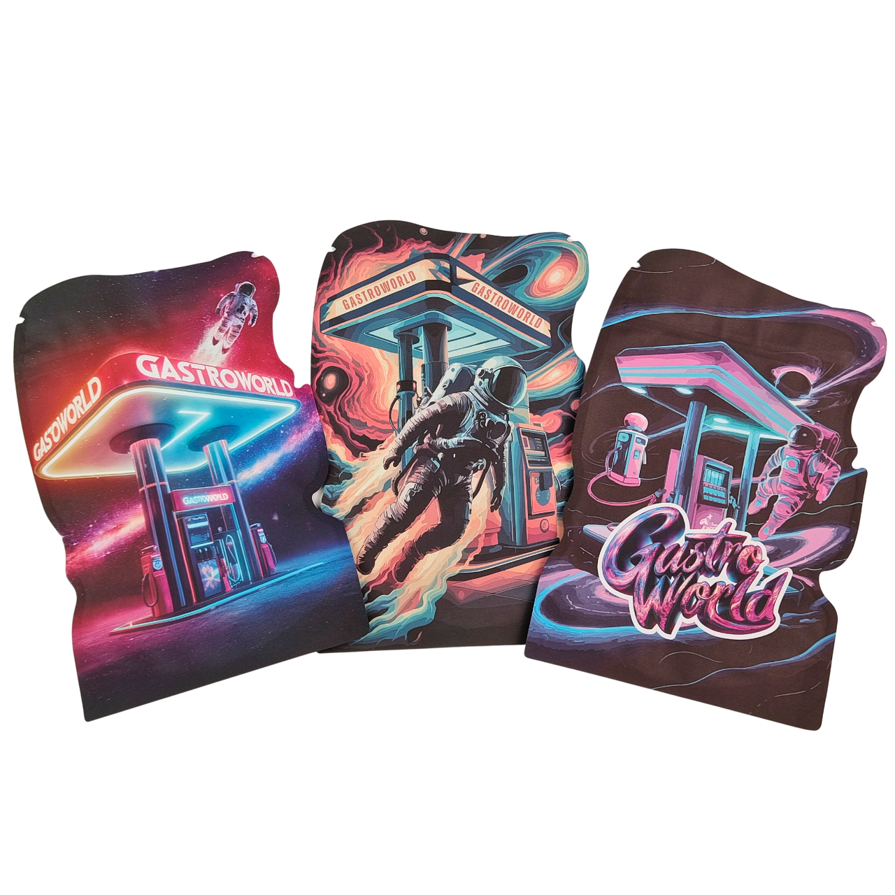 बाल-प्रूफ ज़िपर के साथ कस्टम डाई कट मायलर बैग 3.5g-28g