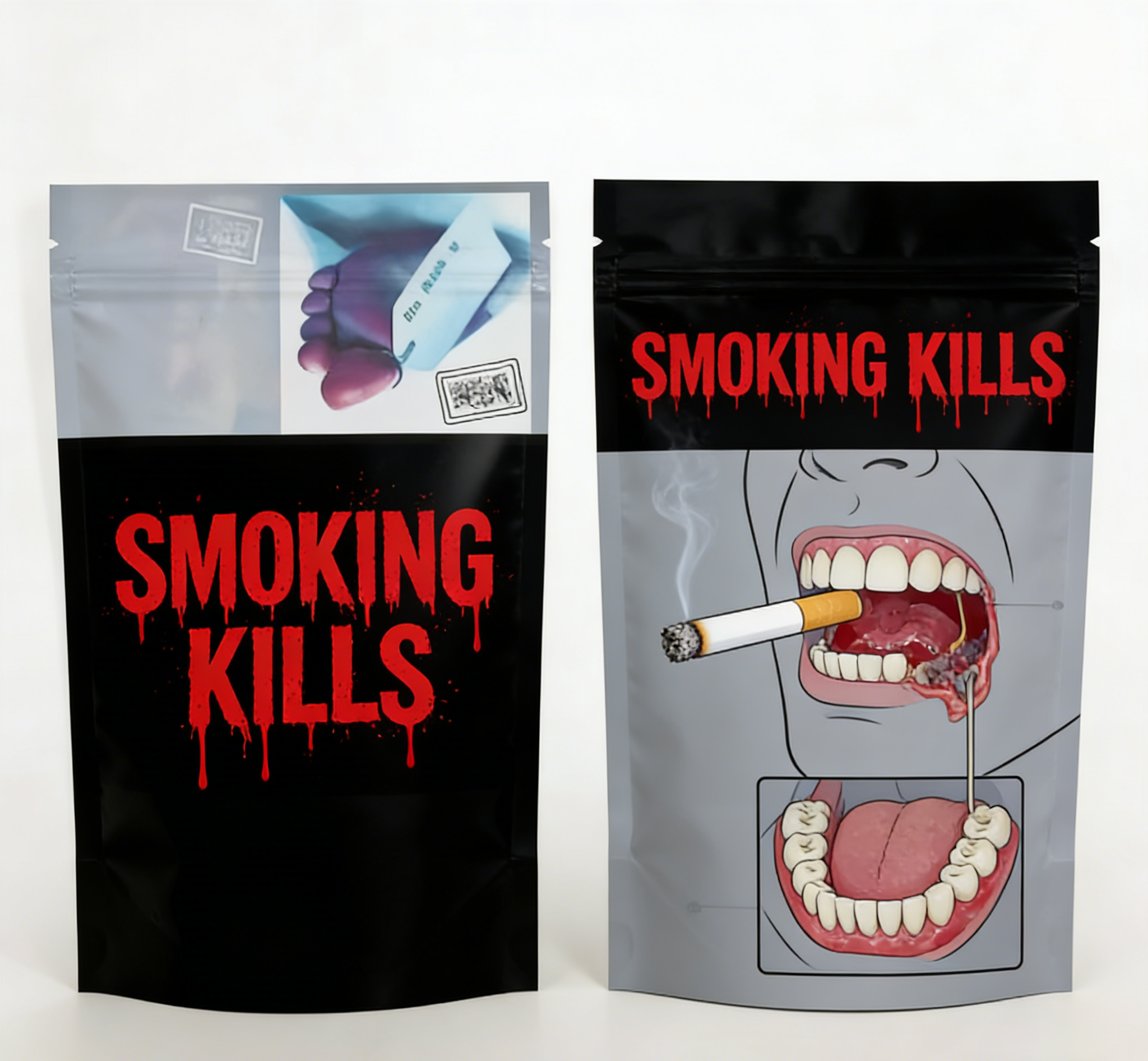 स्नैक पैकेजिंग के लिए कस्टम मुद्रित खाद्य ग्रेड गंध प्रूफ मायलर ज़िप लॉक बैग स्टैंड अप पाउच