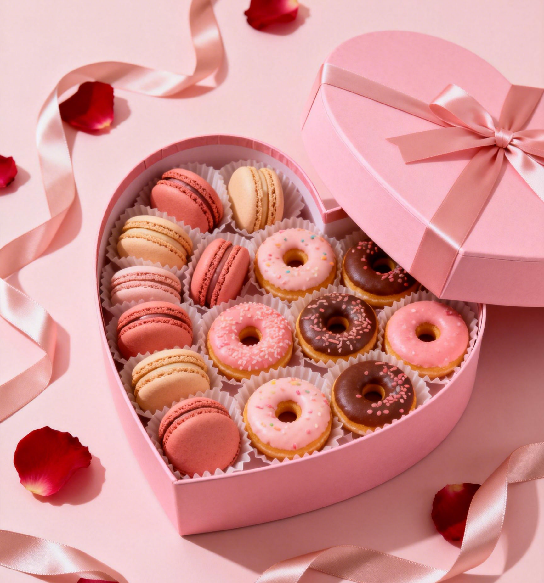 बेकरी पैकेजिंग और पेस्ट्री मकरॉन के लिए अनुकूलन योग्य बायोडिग्रेडेबल फोल्डेबल गिफ्ट बॉक्स