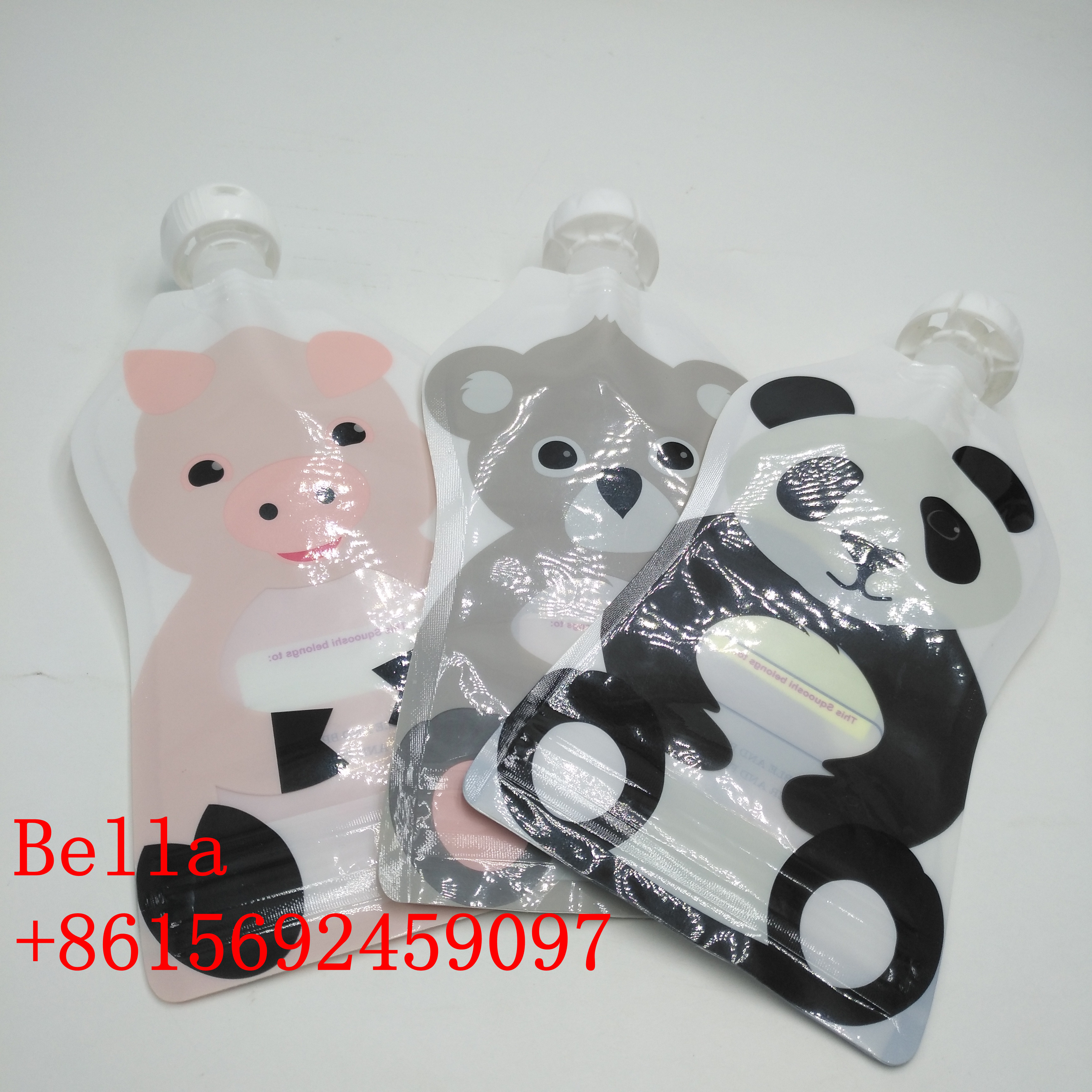 पेय पेयजल स्पॉट बैग पैकेजिंग कस्टम लोगो बैग हीट सीलिंग