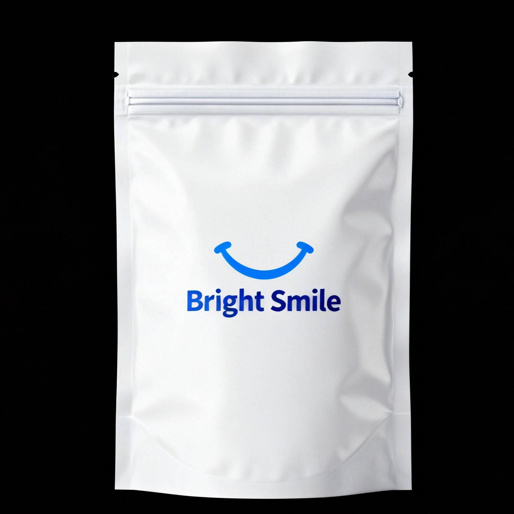पुनः सील करने योग्य ज़िपर और खाद्य-ग्रेड सामग्री के साथ कस्टम ऑर्थोडोंटिक अलाइनर पैकेजिंग बैग, अनुकूलन योग्य आकारों में