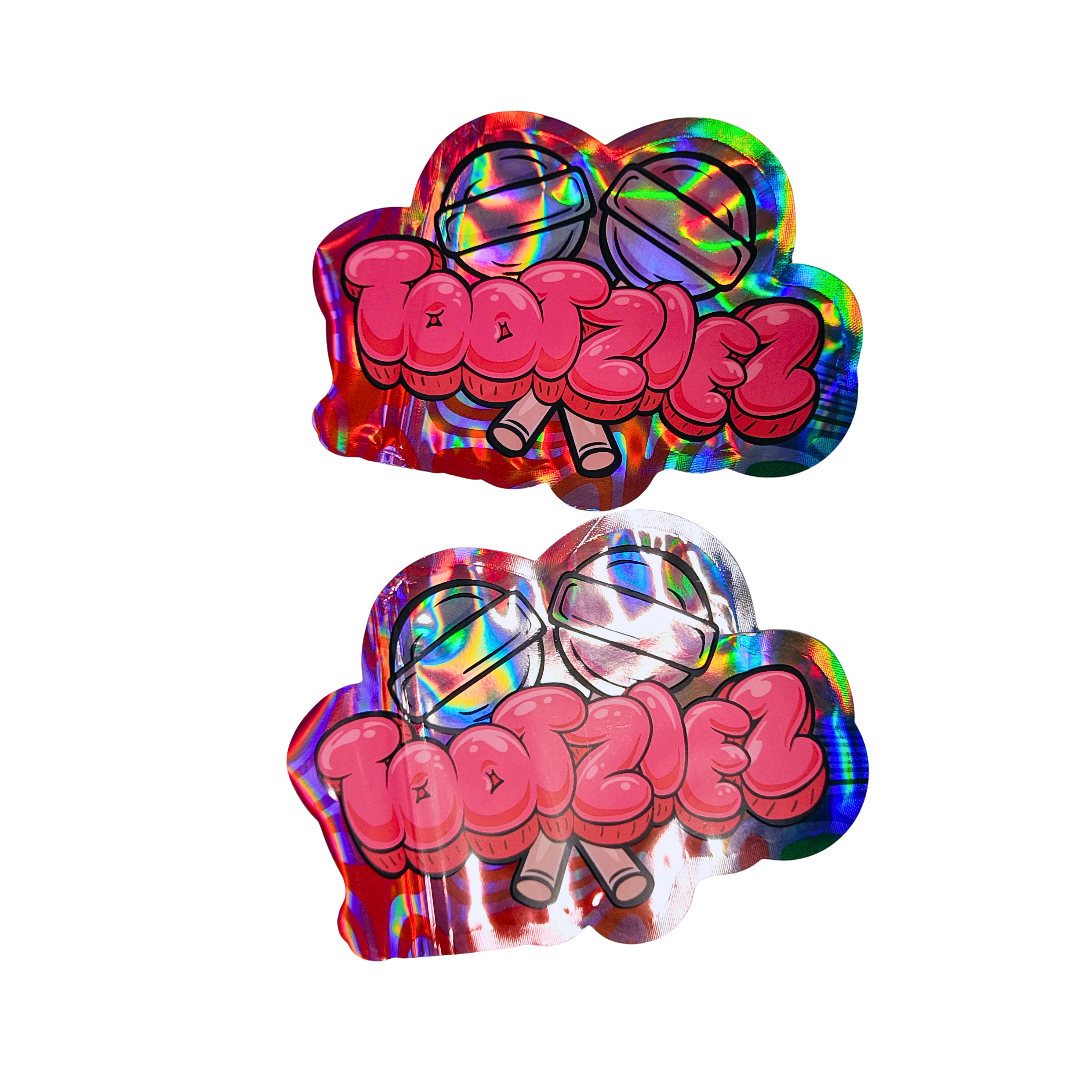 कस्टम होलोग्राफिक मायलर बैग्स के साथ रीसेलेबल ज़िपर - गंध प्रूफ, खाद्य ग्रेड सामग्री, और स्नैक पैकेजिंग के लिए अनुकूलन डिजाइन