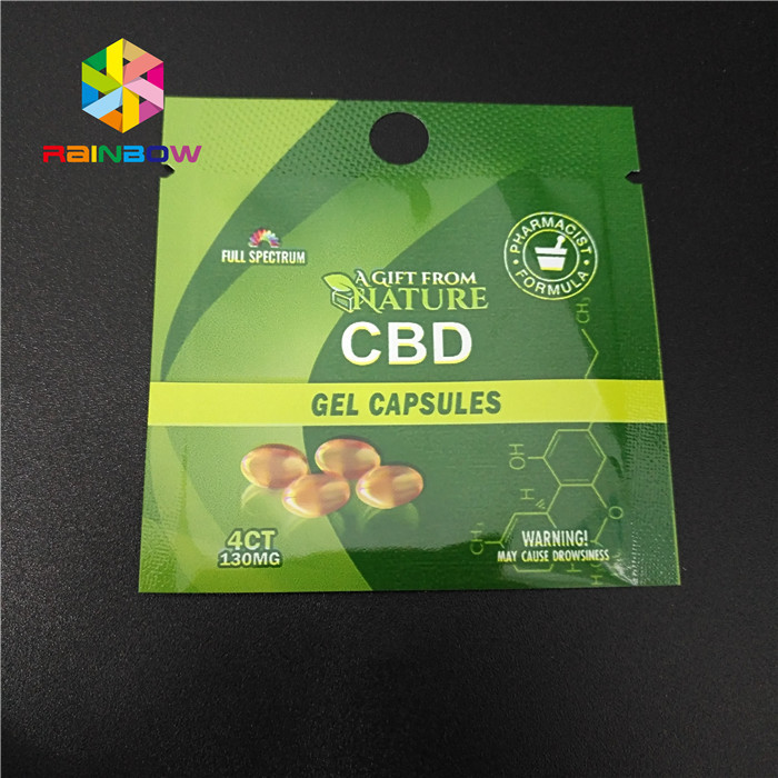 बाल सबूत प्लास्टिक पाउच पैकेजिंग Resealable Ziplock Mylar बैग CBD गांजा खरपतवार पैकेज