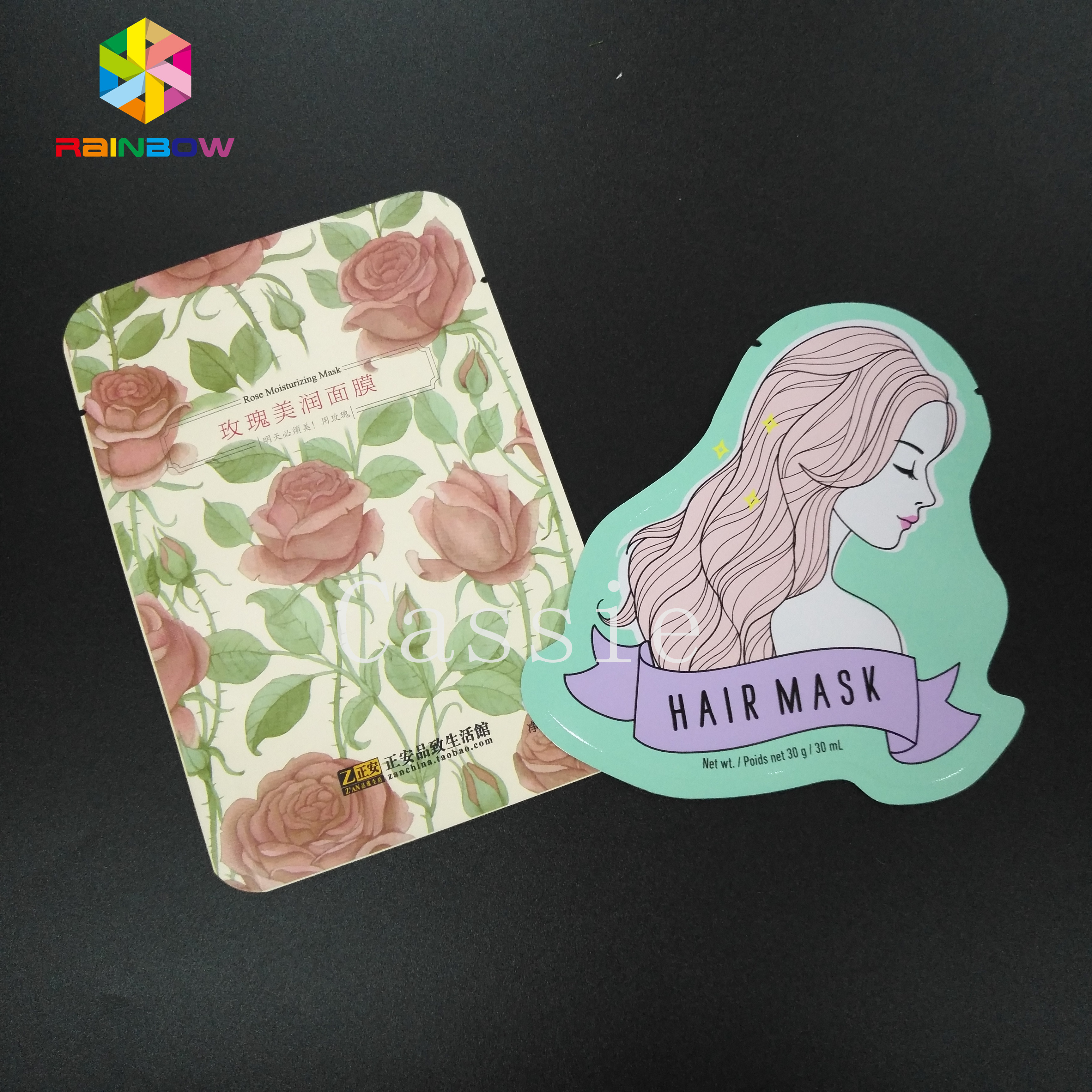 मल्टी कलर ग्रिप लॉक बैग्स मायलर फ़ॉइल सैंपल पैक पाउडर पैकेजिंग के लिए ओपन टॉप