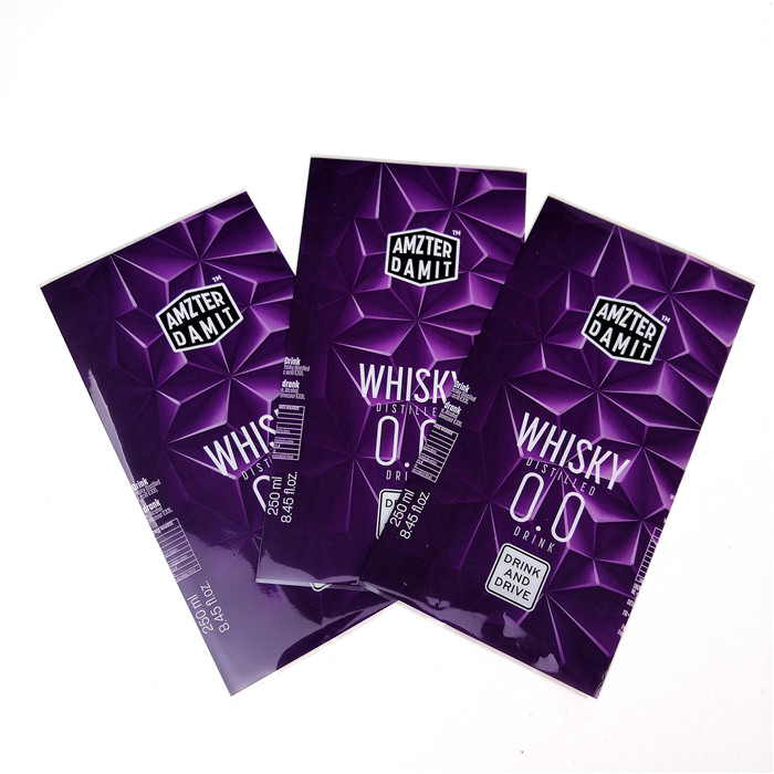 प्लास्टिक पानी की बोतल लेबल के लिए यूवी प्रतिरोधी सिकुड़ आस्तीन लेबल पनरोक रंगीन