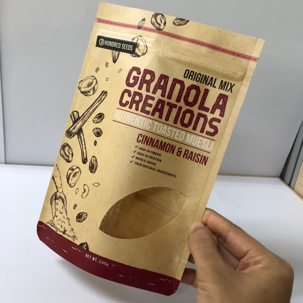 कॉफी बीन्स पैकेजिंग स्वनिर्धारित कागज बैग 120-180 लोगो मुद्रण के साथ mic मोटाई