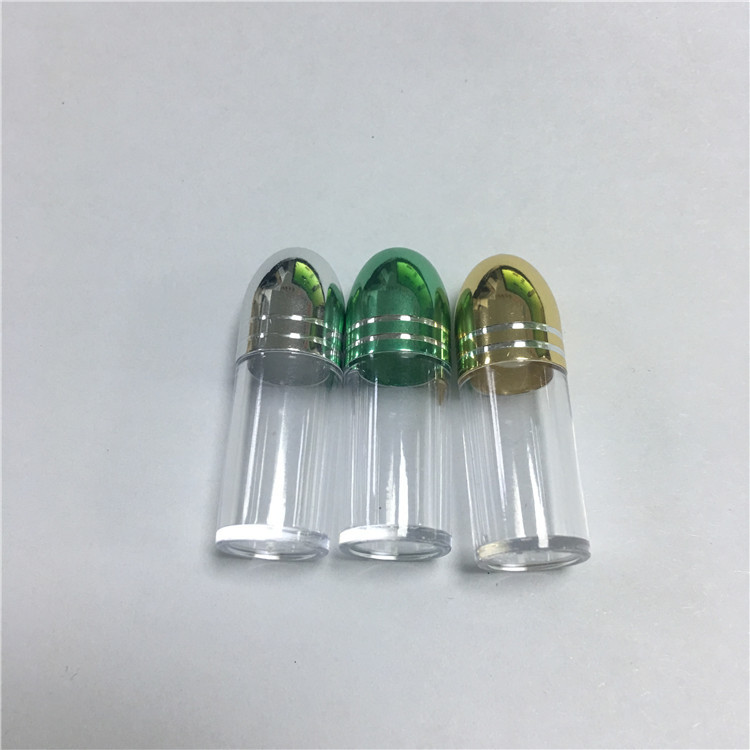 पारदर्शी स्पष्ट प्लास्टिक प्रिस्क्रिप्शन गोली बोतल कैप्सूल गोलियाँ कैप के साथ पैकिंग