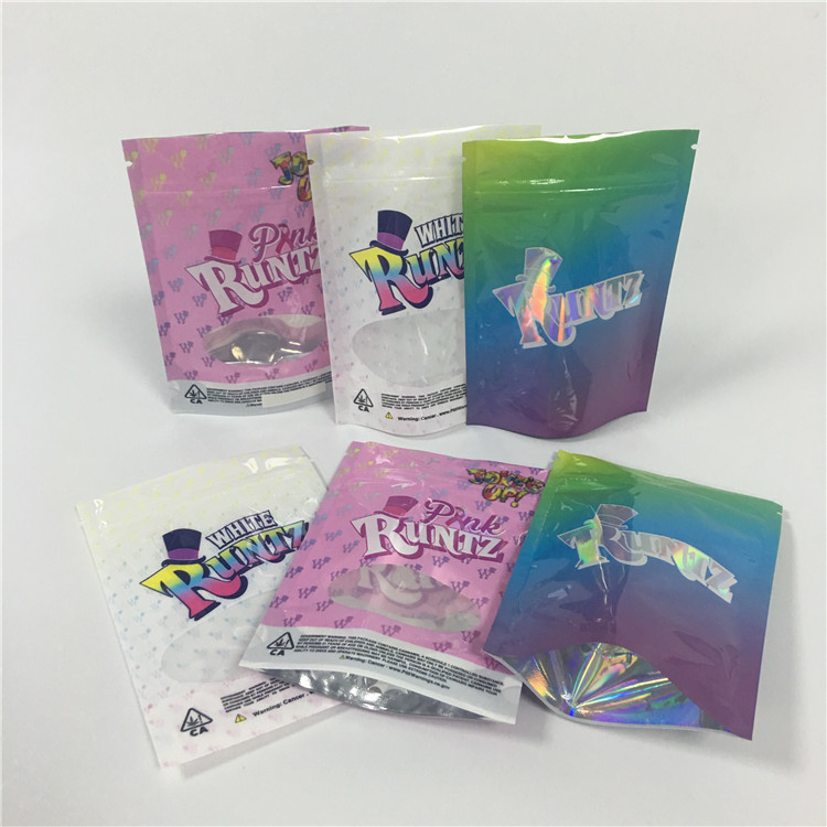 टिकाऊ हर्बल धूपदान पैकेजिंग जंगल लड़कों Runtz बैग कुकीज़ गंध सबूत