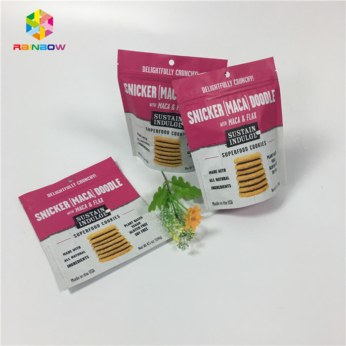 चाय / पाउडर / कॉफी स्टैंड जिपर पाउच बैग गंध सबूत पाली मैट डोयपैक