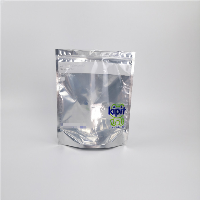 लेजर फिल्म कॉस्मेटिक पैकेजिंग बैग स्टैंड अप पाउच स्वनिर्धारित लोगो मुद्रण टिकाऊ