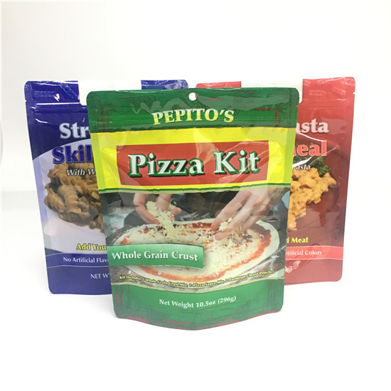 नट्स स्नैक फूड के लिए 250 ग्राम 500 ग्राम 1 किलो स्नैक बैग पैकेजिंग जिपर टॉप बैग