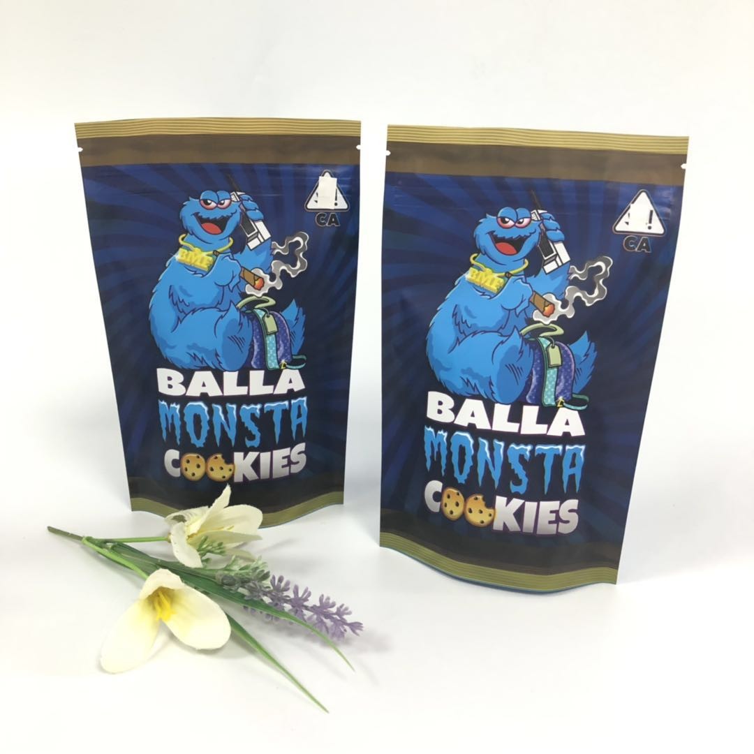 1 8 कुकीज़ मेडिकल एडिबल्स हर्बल धूप पैकेजिंग गंध सबूत बायोडिग्रेडेबल