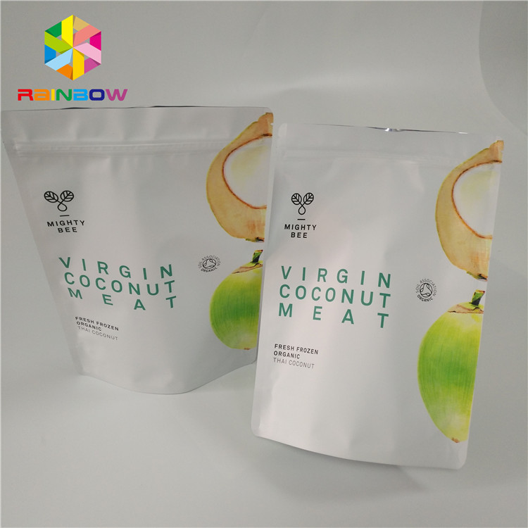 स्नैक कैंडी शुगर पैकिंग के लिए एल्युमिनियम फॉयल मायलर प्लास्टिक रिसेबलेबल पाउच डॉयपैक