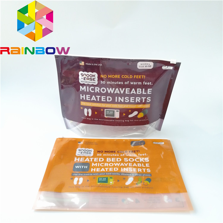 Mens अंडरवियर परिधान प्लास्टिक पाउच पैकेजिंग जिपर बैग कस्टम फिसलने खड़े हो जाओ