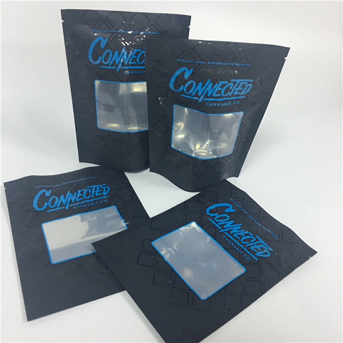 पर्यावरण के अनुकूल हर्बल धूप पैकेजिंग बाल सबूत जिपर कैंडी तंबाकू पाउच