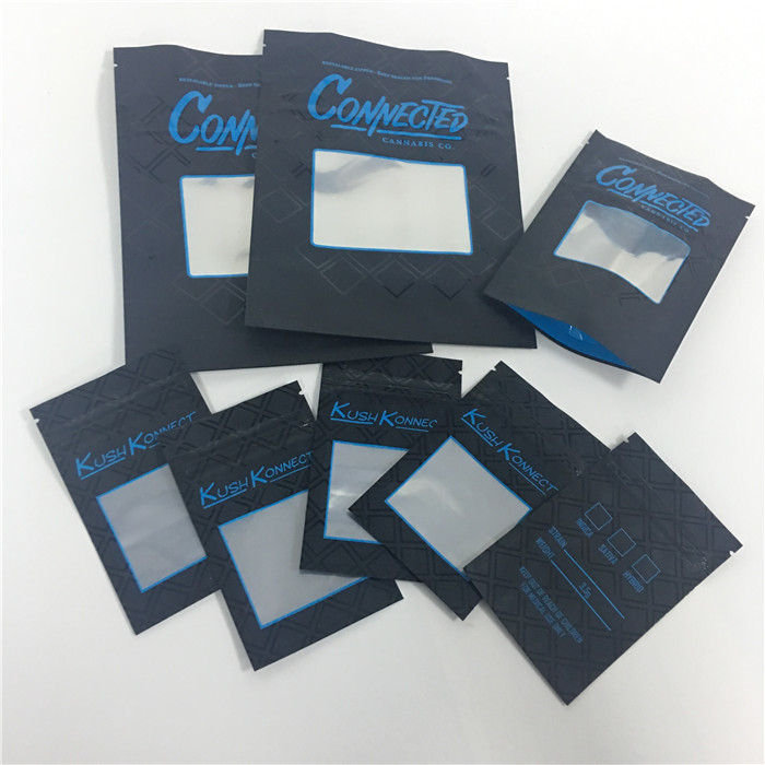 टोबैको सीबीडी के लिए डॉयपैक हर्बल इंसेंस पैकेजिंग जिपलॉक स्टैंडिंग पाउच