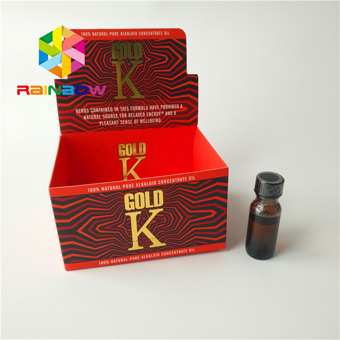 CMYK रंग पैकेजिंग पेपर बॉक्स विज्ञापन ई तरल कार्डबोर्ड काउंटर शीर्ष प्रदर्शन