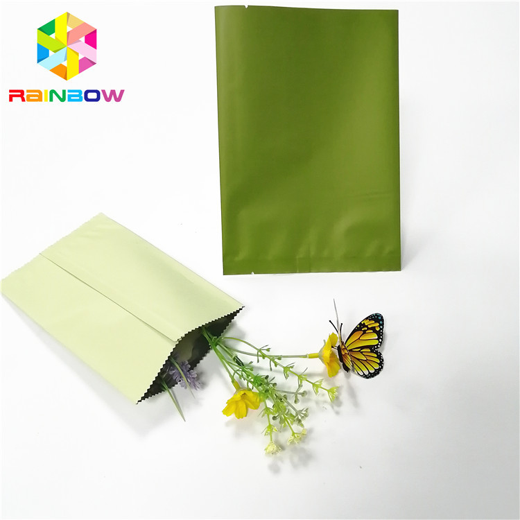 कैंडी के लिए स्वनिर्धारित लोगो पन्नी थैली पैकेजिंग मध्य सील नमी सबूत