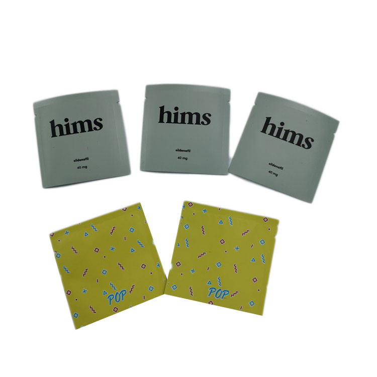 3 साइड हीट सील प्लास्टिक पाउच पैकेजिंग मिनी पाउच बरौनी बैग पैकेट अनुकूलित