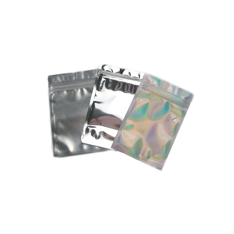 चिलप्रूफ जिपलॉक सीड्स पैकेजिंग बैग्स छोटे मिनी टिप लाइनेड पन्नी कस्टम प्रिंटिंग