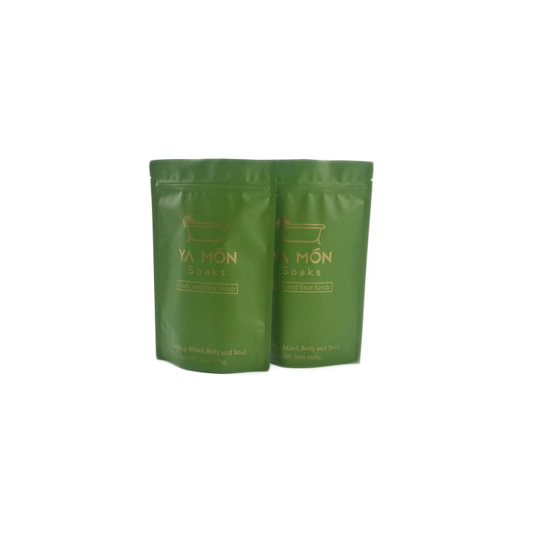 मैट प्लास्टिक पाउच पैकेजिंग डिजिटल प्रिंटिंग कस्टम 120 माइक्रोन मोटाई