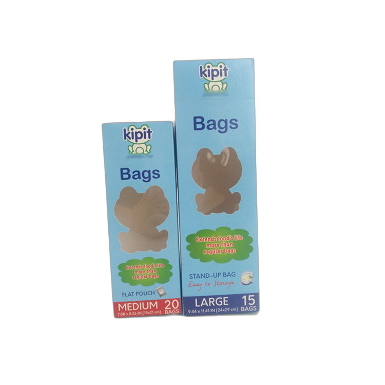 Recyclable आयत कार्डबोर्ड पैकेजिंग बॉक्स रंगीन मुद्रण ताजा खाद्य भंडारण