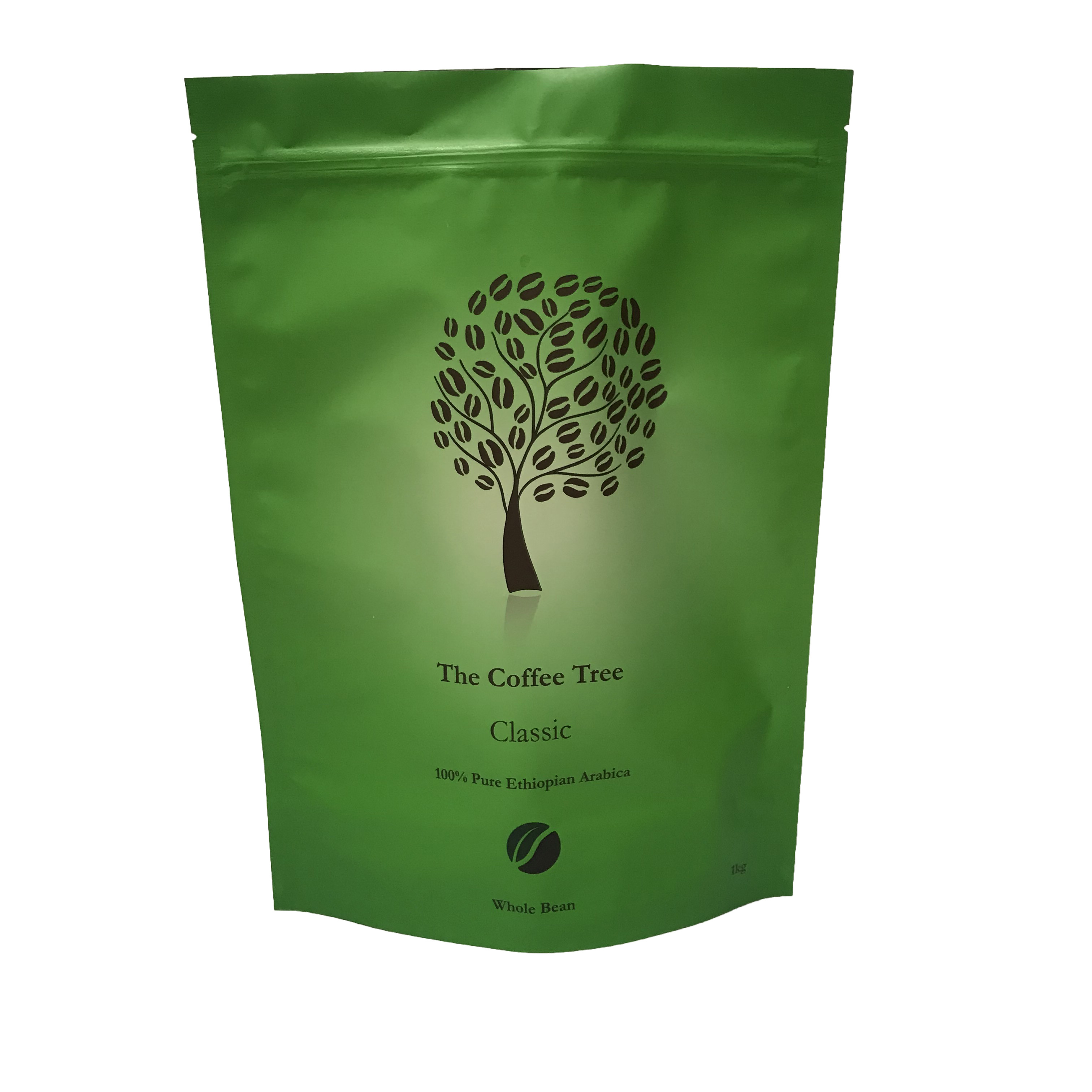 एल्यूमीनियम पन्नी पन्नी थैली पैकेजिंग जिपलॉक डॉयपैक्स कॉफी Mylar बैग मैट सतह