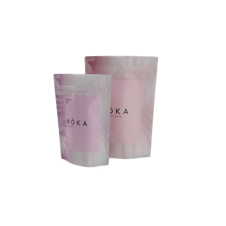 कॉफी चाय खाद्य पैकेजिंग एल्यूमीनियम पन्नी बैग पाउच कस्टम मुद्रण Ziplock ऊपर खड़े हो जाओ