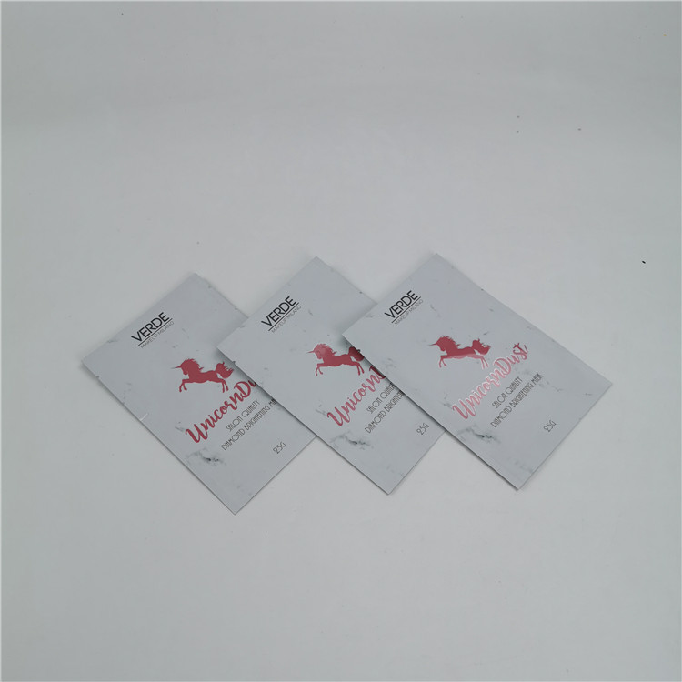 कस्टम एल्यूमीनियम पन्नी खड़े हो जाओ थैली, खाद्य कैंडी बीज पाउच के लिए तीन साइड सील बैग