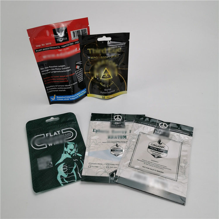 कैंडी कुकीज़ पैकेजिंग प्लास्टिक स्टैंड थैली गंध सबूत बाल प्रतिरोधी बाहर निकलें बैग