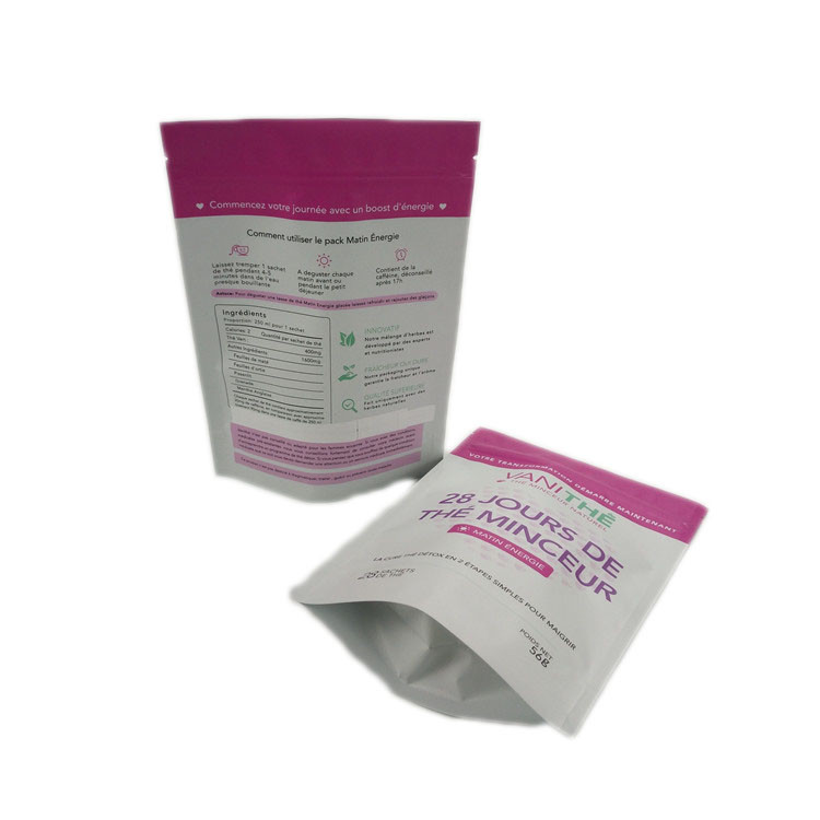 जिपर शीर्ष Resealable पैकेजिंग बैग