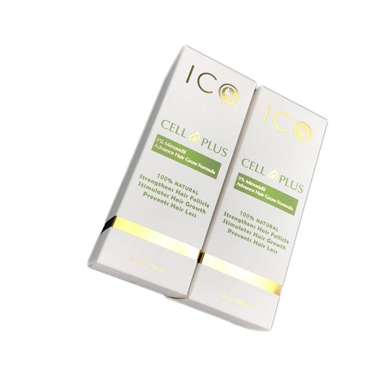 बालों की देखभाल तेल की बोतल कार्डबोर्ड पेपर पैकेजिंग बॉक्स