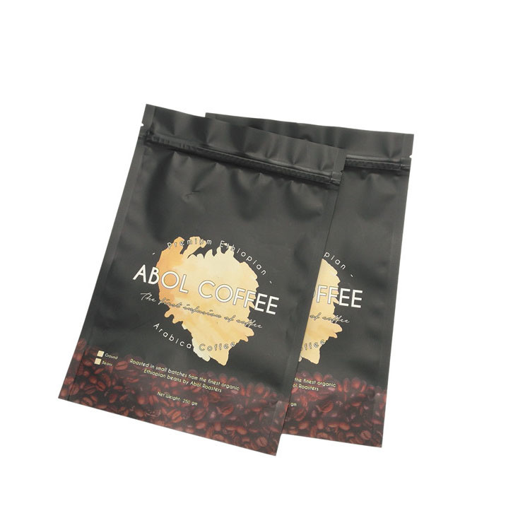 डिजिटल प्रिंटिंग टुकड़े टुकड़े में पन्नी जिपर पाउच बैग खड़े हो जाओ