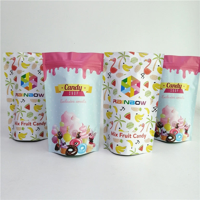 टुकड़े टुकड़े में Mylar बैग 100 Mircon प्लास्टिक पाउच पैकेजिंग